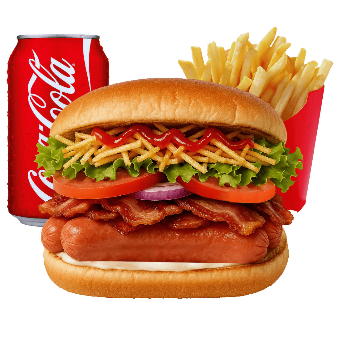 Combo Hot Dog Classic House Burger